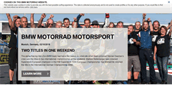 Desktop Screenshot of bmw-motorrad-motorsport.com