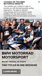 Mobile Screenshot of bmw-motorrad-motorsport.com